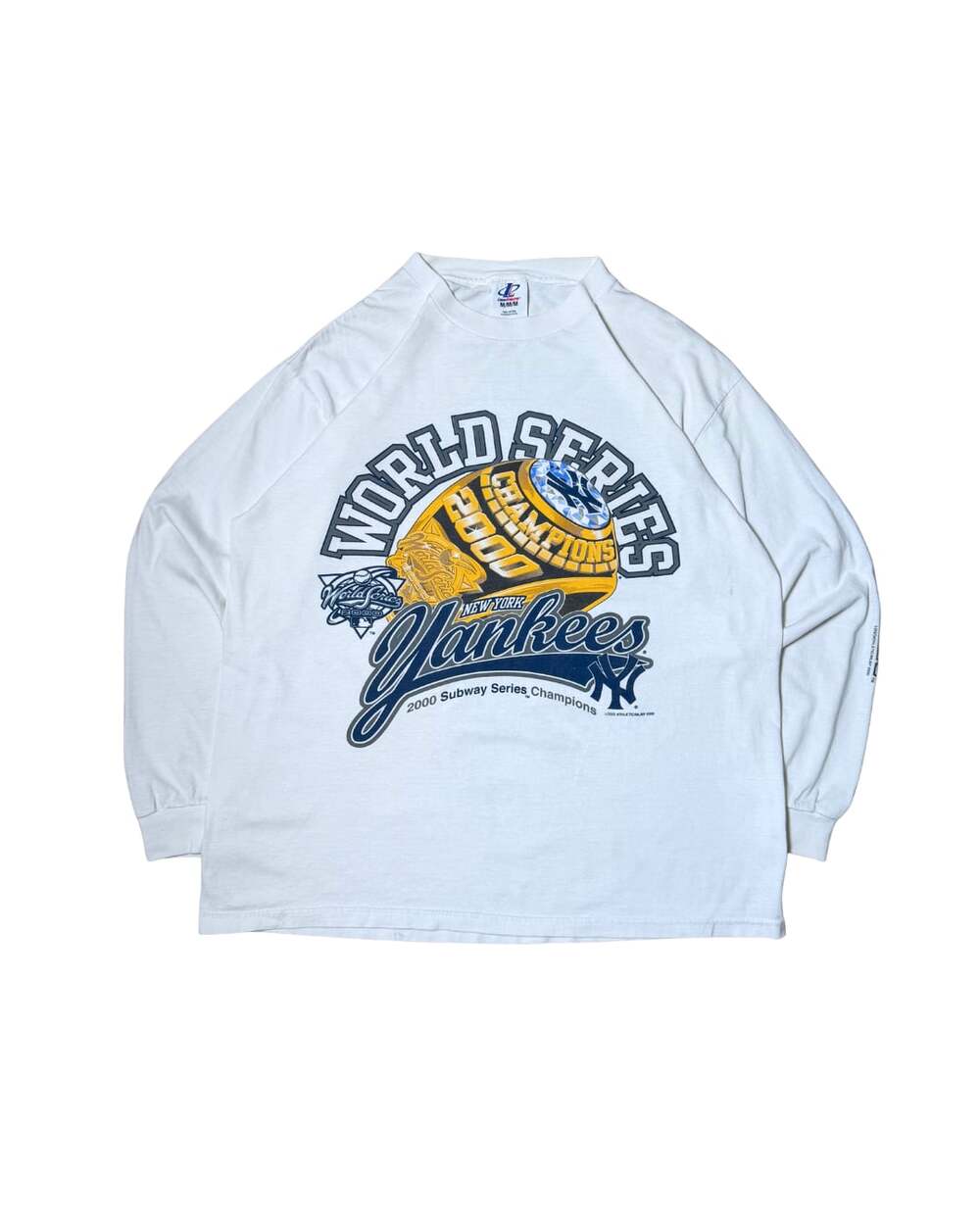 Vintage 2000 New York Yankees World Series Champions Long Sleeve